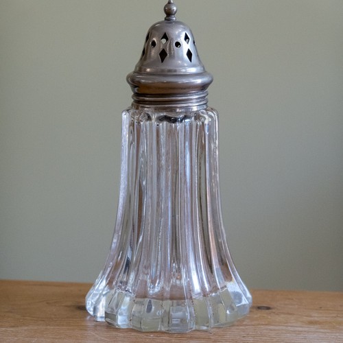 Vintage pretty glass silver - vintage,