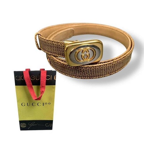 Gucci snake skin - , belt