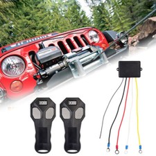 Wireless Winch Remote Control Recovery Digital  TWO Handset 12V For Truck