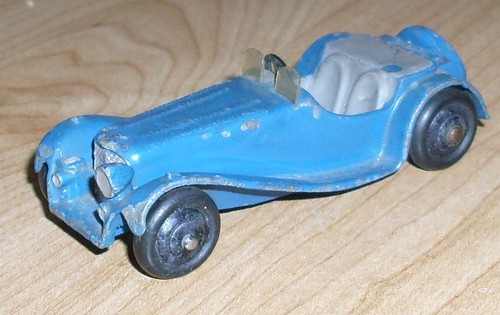 Dinky car 38f jaguar - car, open