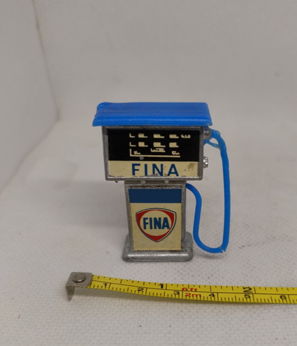 Fina vintage diecast petrol - fina,