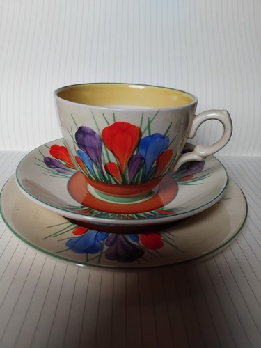 Clarice cliff trio crocus - cliff,