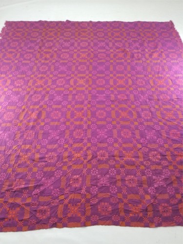 Vintage welsh wool tapestry - wool,