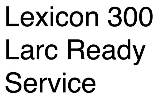 Lexicon 300 300m - 300,
