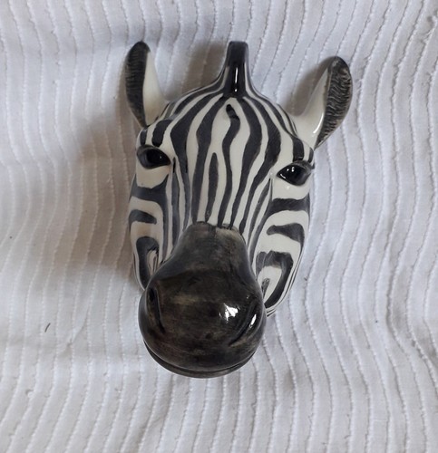 Zebra wall decor vase - wall,