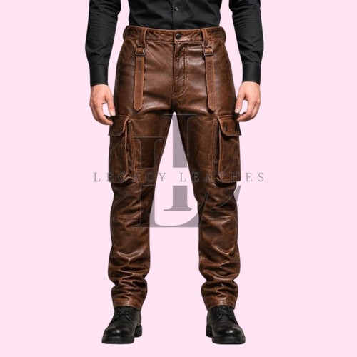 Men six pockets style brown - six,