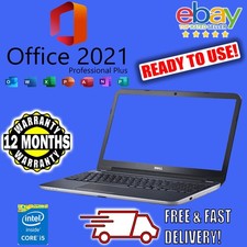 Dell Inspiron 17R 5737 i5 17.3" Inch Windows 11 Office 16GB RAM 256GB SSD Laptop