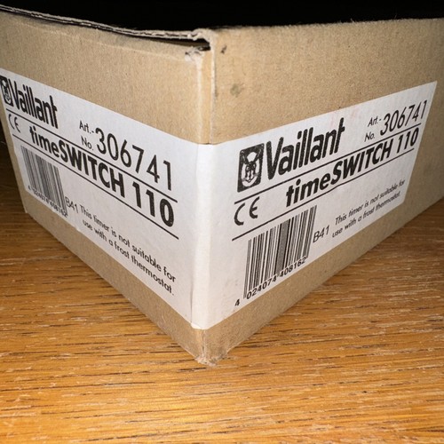 Vaillant timeswitch 110 white - vaillant,
