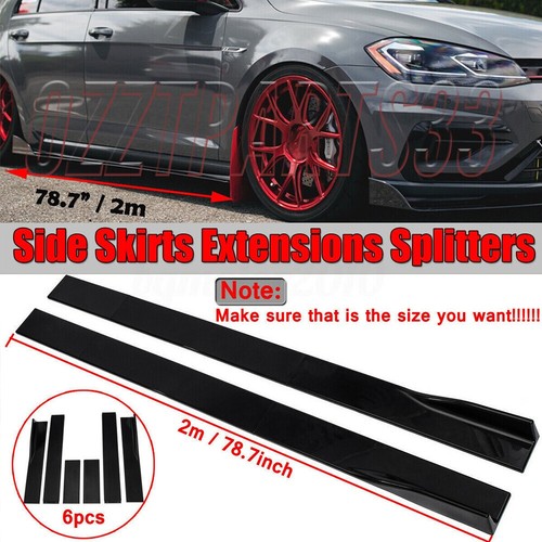 Car side skirts - car,