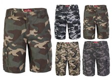 Mens Camouflage Cargo Combat