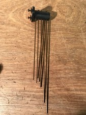 Vintage  5 x Bronze Tine Wall