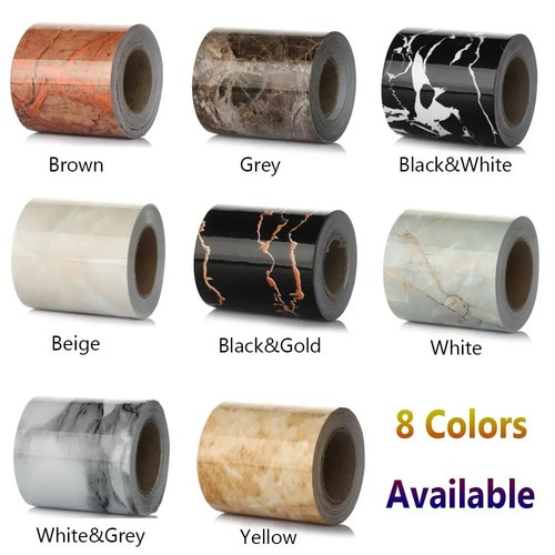 Marble pvc skirting line - 5m,