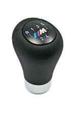 NEW GENUINE BMW 3 SERIES E46 5 SPEED M SPORT LEATHER GEAR KNOB 25117896031