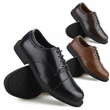 Mens Smart Formal Lace Up Work