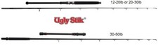 Shakespeare Ugly Stik Stick GX2 Boat Rods 8-12lb/12-20lb/20-30lb/30-50lb