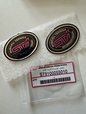 Subaru Impreza fender badge x2