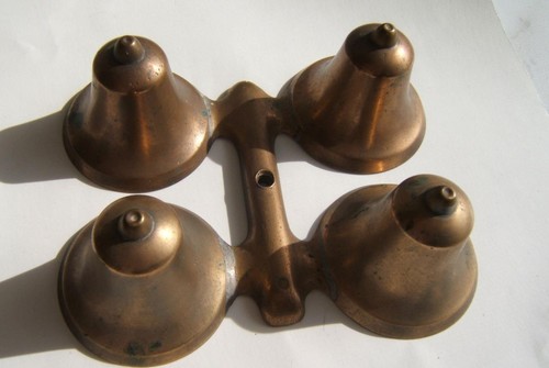 Vintage set brass - of,
