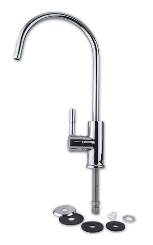 Chrome swan neck - tap, faucet