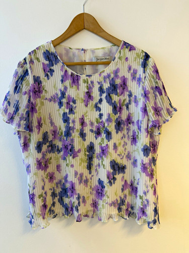 Jacques vert floral pleated - jacques,