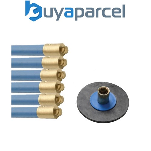 Bailey drain cleaning set - cleaning, 6x