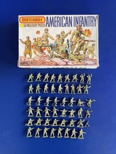 Matchbox 1/76 Boxed American Infantry Complete Set