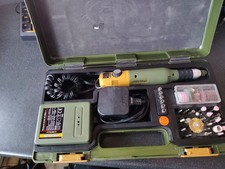 Proxxon Micromot 50/E Rotary Multi Tool Engraver Hard Case Collets And Bits