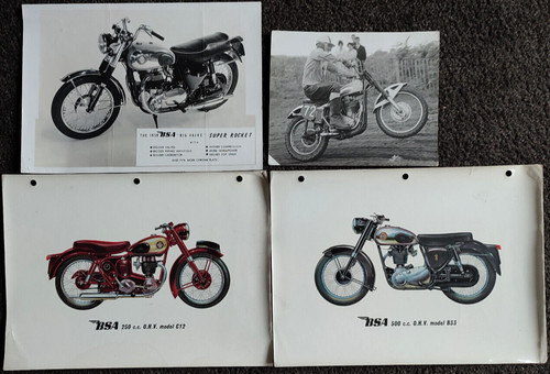 Bsa gold star a10 - gold, b33