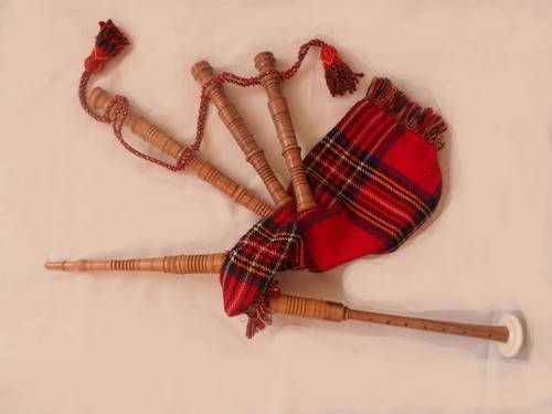 Junior playable bagpipes kids - playable, bagpipes,