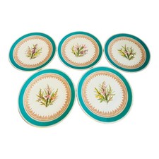 Vintage Floral Dinner Plates