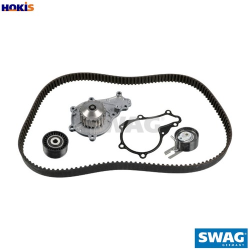 Water pump timing belt kit - pump,