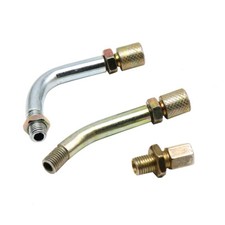 Motorcycle Carburetor Screw Guide Elbow Tube 3 Set for Dellorto PHBG ZSK Carb