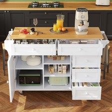 Rolling Kitchen Island Storage