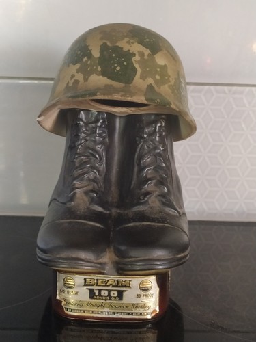 Jim beam vintage - army, boots