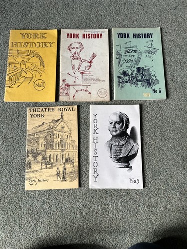 York history job lot - history, x5