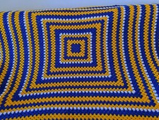 Large Handcrafted Granny Square Blanket