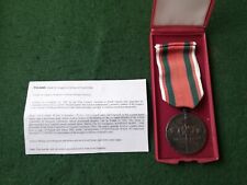 People’s Republic, Polish Medal For WW2 Communist Combatants In Case. 