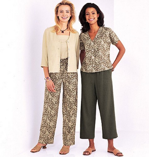 Sewing pattern top pants - sewing,