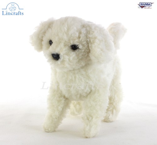 Bichon plush soft toy - bichon, dog