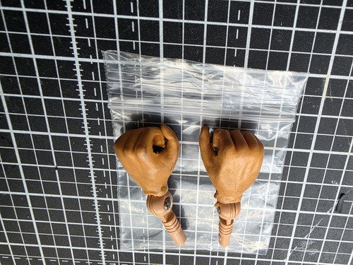 Vintage action man gripping - vintage,