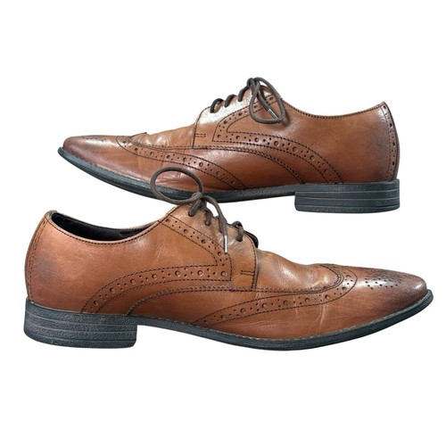 Clarks mens brown - clarks, leather