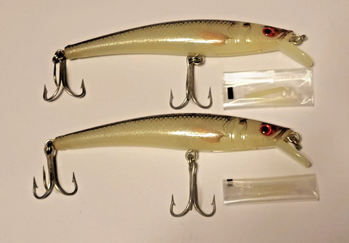 Two vintage zuri - , yo-zuri