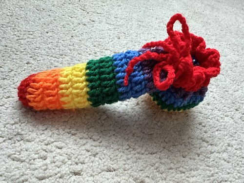 Rainbow willy warmer lgbtq - willy, warmer~