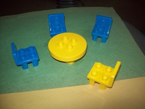 Lego duplo furniture round - lego,