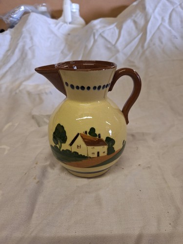 Torquay vintage pottery jug - vintage,