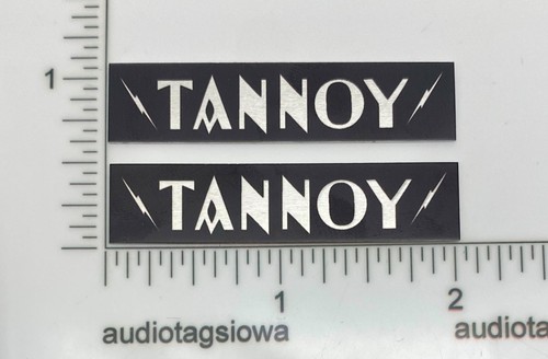 Tannoy speaker badge matte - tannoy,