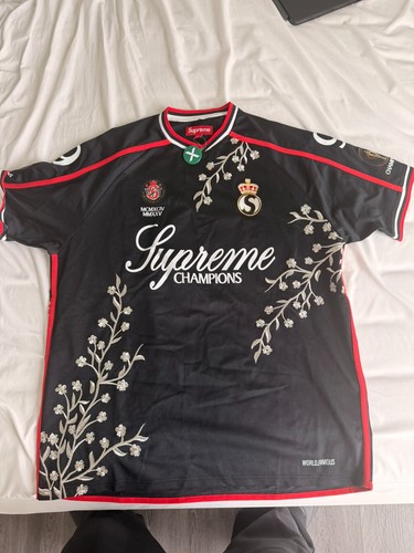 Supreme floral soccer jersey - floral,