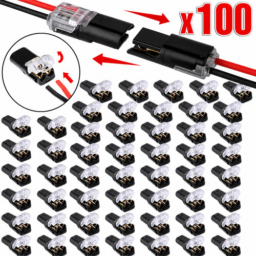 100pcs pin inline - 2-pin, quick