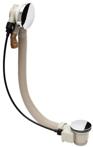 Chrome bath filler pop - chrome,