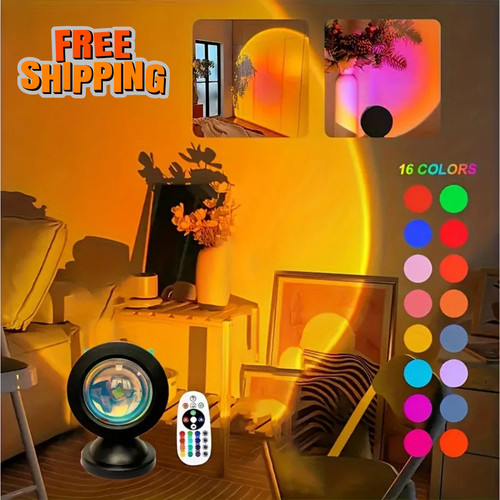 Sunset projection lamp - projection,