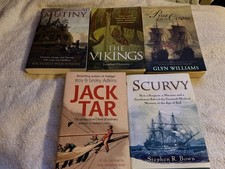 5x Naval History Books -